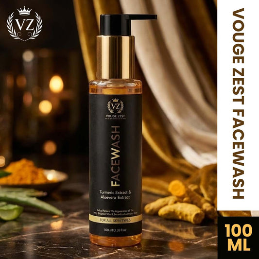 Vouge Zest Herbal Facewash With Turmeric